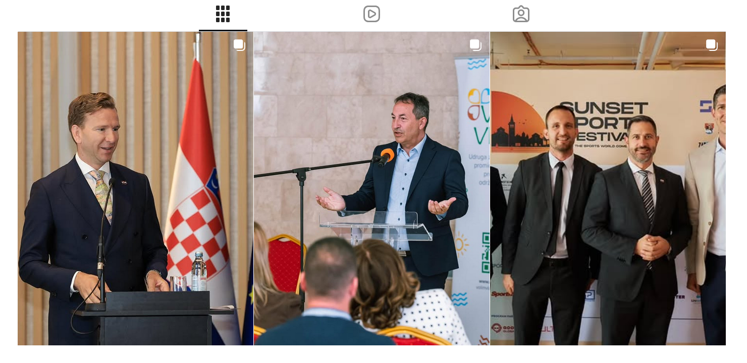 Instagram profil Zadarske županije