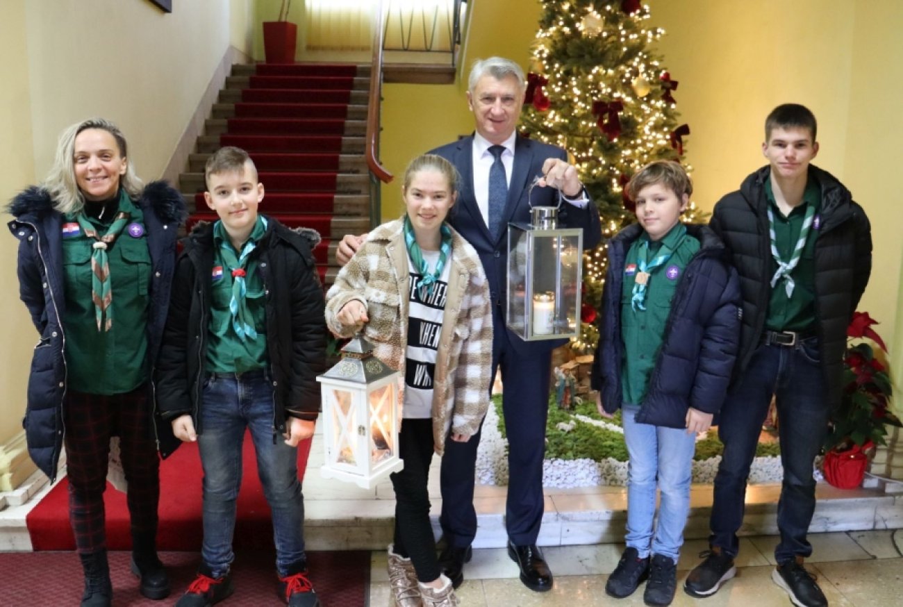 Betlehemsko svjetlo u Zadarskoj županiji