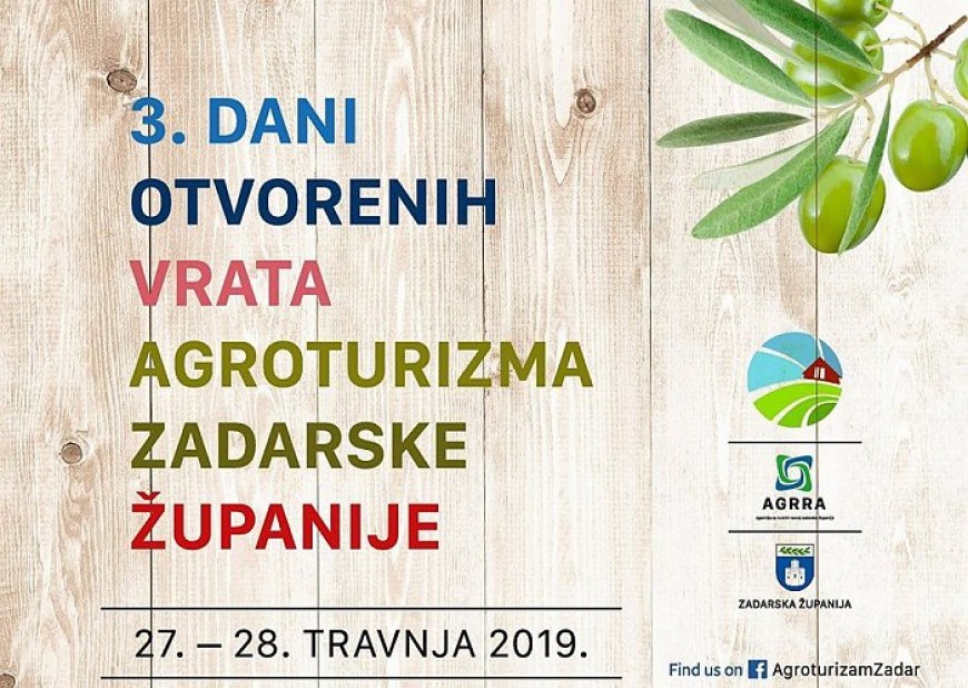 Devet lokacija u trećem izdanju Dana agroturizma Zadarske županije