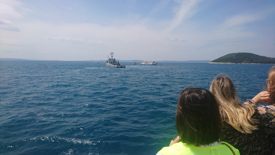 Eko brodica Zadarske županije na međunarodnoj terenskoj vježbi ADRIATIC 2018 u Splitu