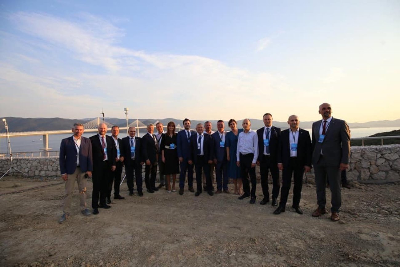 Župan Longin na svečanom otvaranju Pelješkog mosta