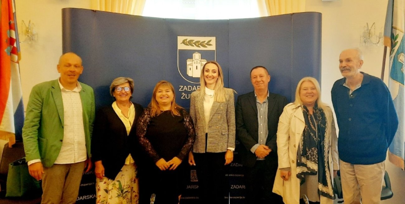 Izaslanstvo Crne Gore na prijemu u Zadarskoj županiji