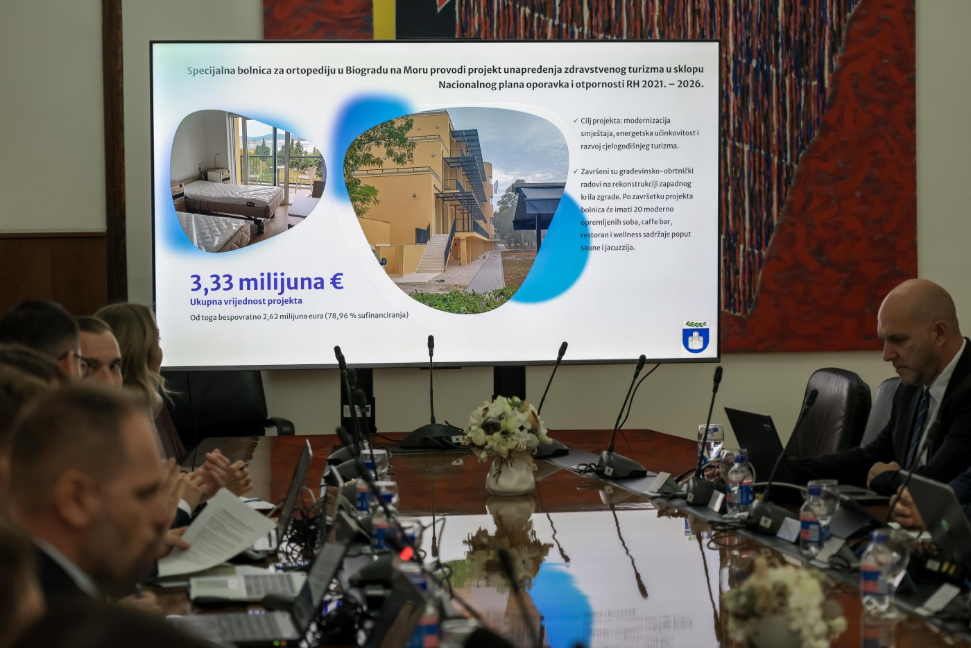 Biogradska bolnica pred završetkom velikih ulaganja: 20 obnovljenih soba, magnetska rezonanca i RTG