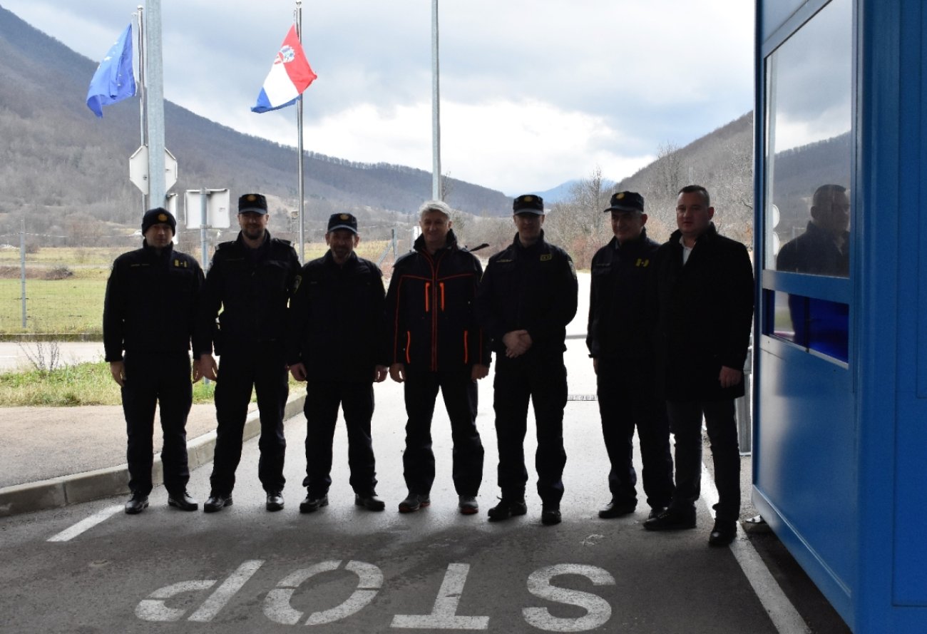 Župan Longin i načelnik Dražina posjetili graničnu policiju