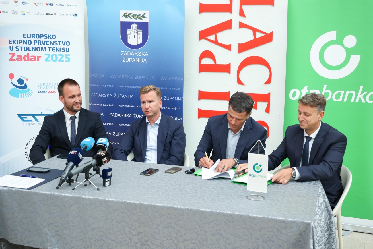 Zadar spreman za Europsko prvenstvo u stolnom tenisu: Sportski spektakl i prigoda za odličnu turističku promidžbu