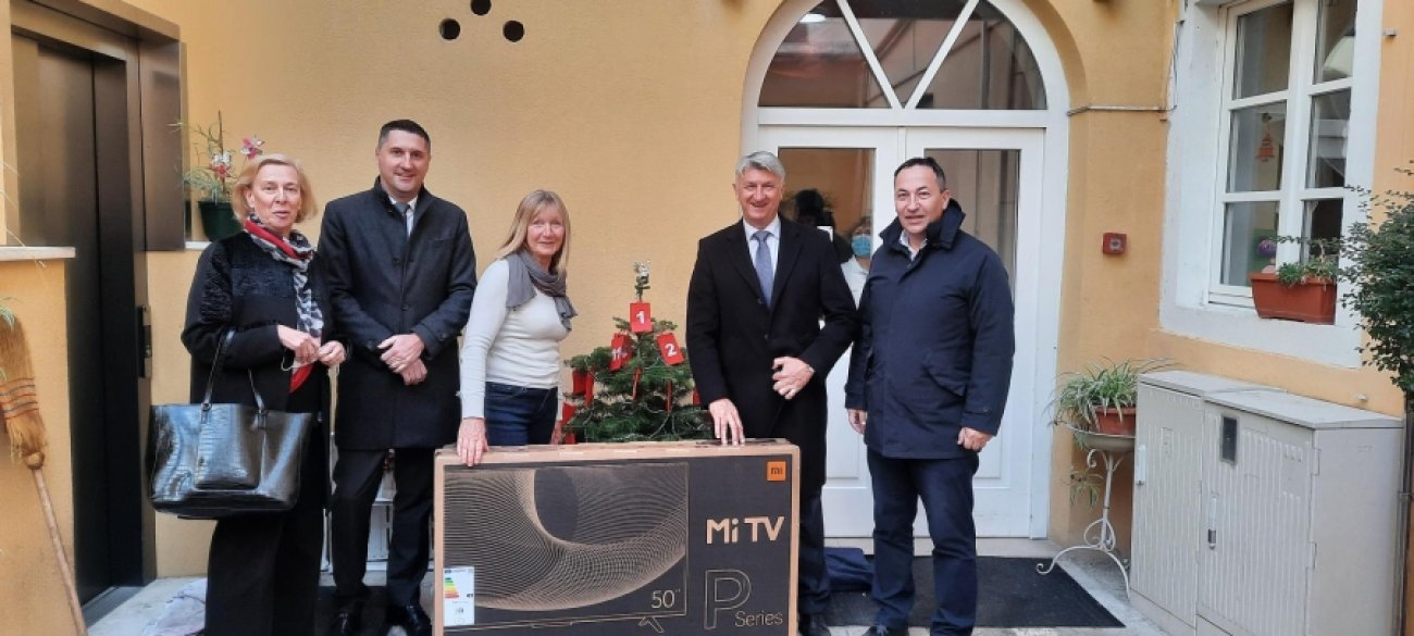 Župan posjetio Dom za odrasle osobe Sv. Frane Zadar