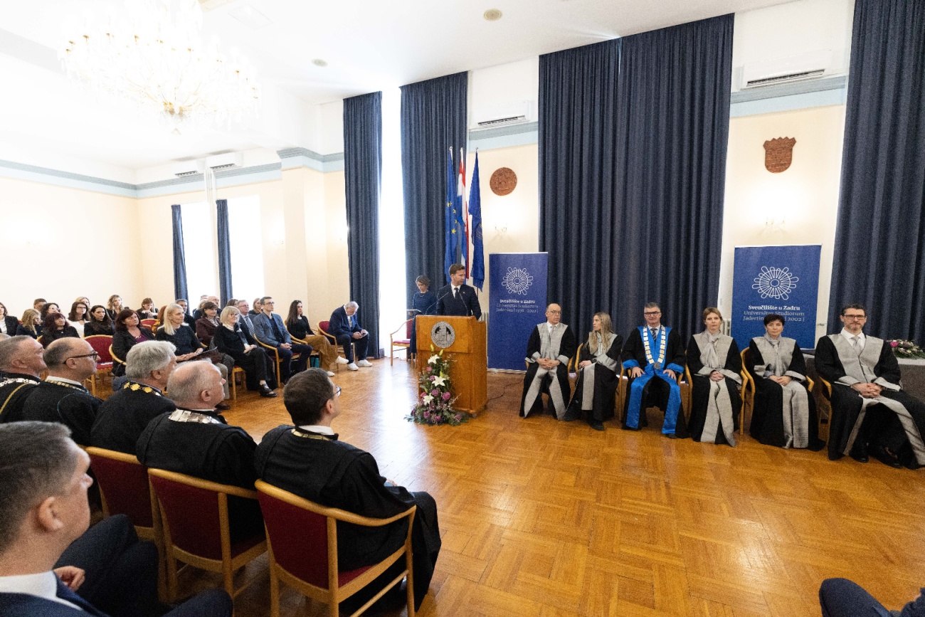 Svečana proslava „Dies Academicus 2026.“: 630 godina sveučilišne tradicije u Zadru