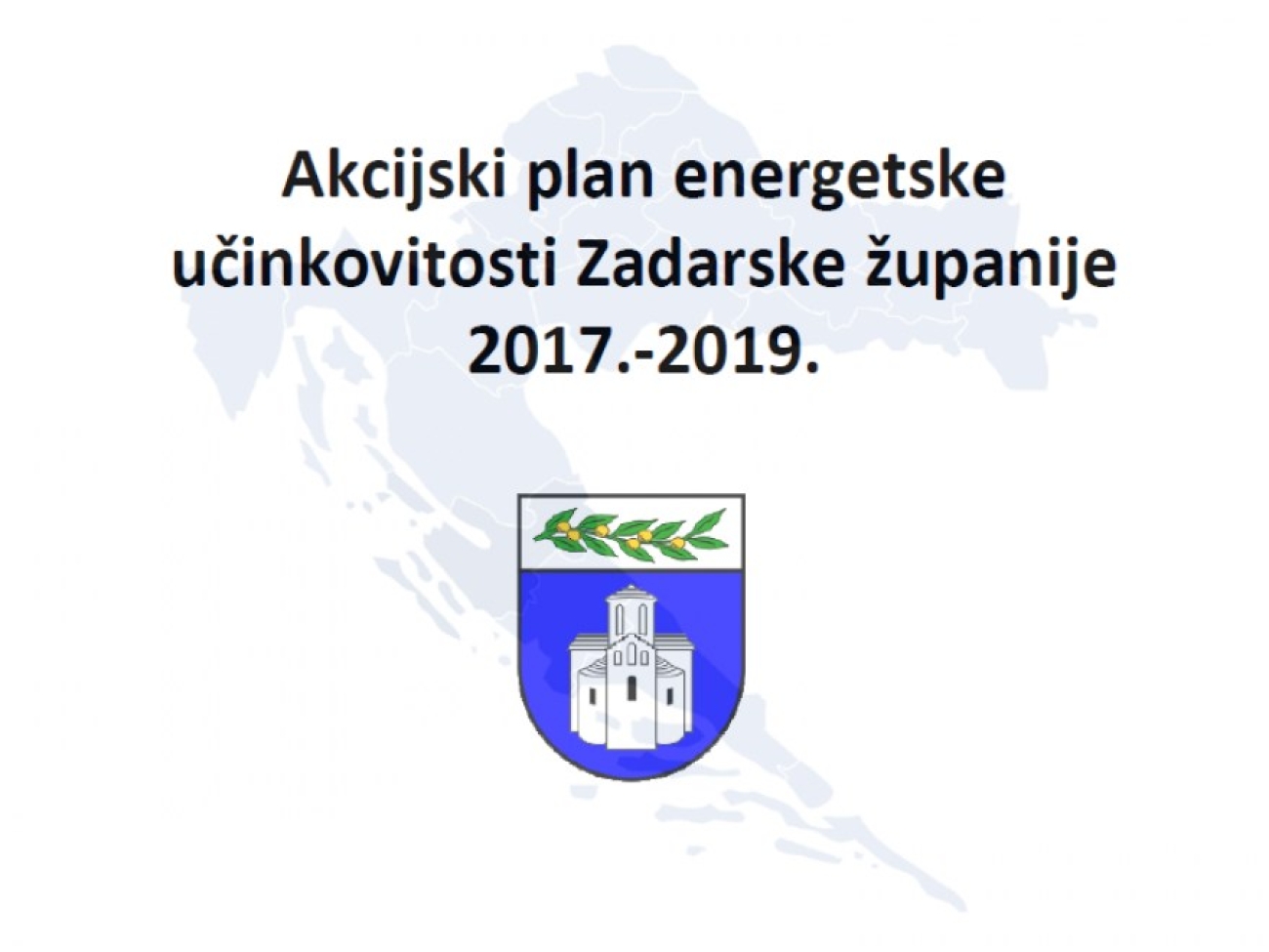 Akcijski plan energetske učinkoviosti Zadarske županije 2017. - 2019.