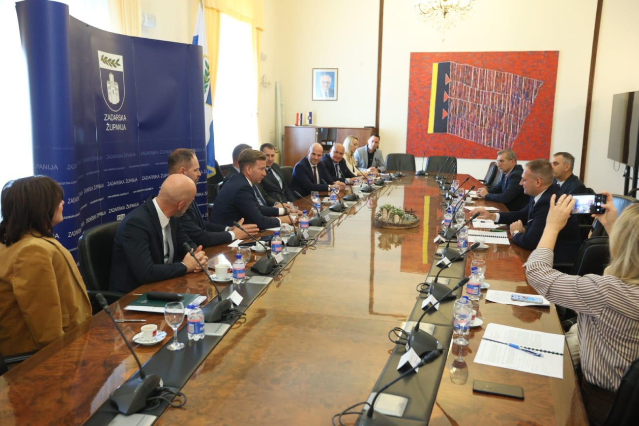Potpredsjednik Vlade i ministar poljoprivrede David Vlajčić u radnom posjetu Zadarskoj županiji