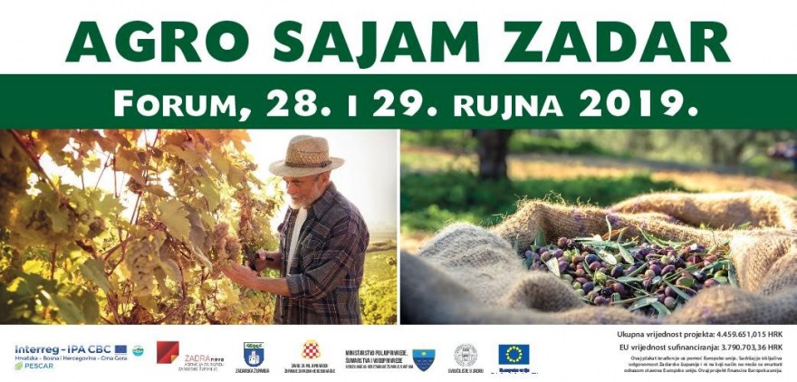 Poziv na Agro sajam Zadar