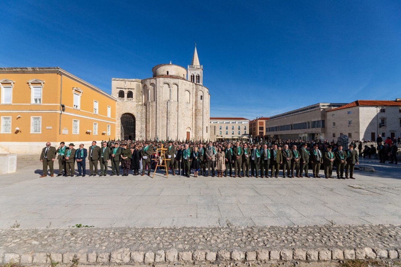 Hrvatski lovci u Zadru proslavili blagdan svetog Huberta