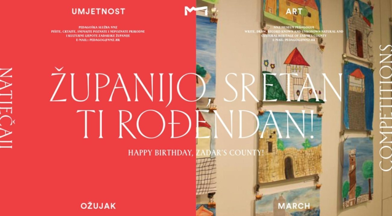 Poziv na natječaj - Županijo, sretan ti rođendan!