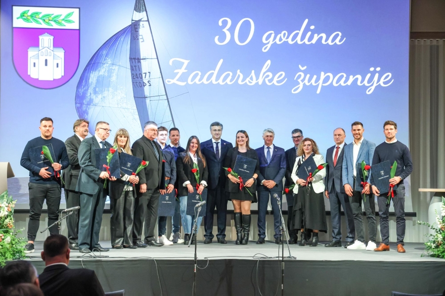 Objavljen Pozivni natječaj za dostavu prijedloga za dodjelu javnih priznanja Zadarske županije