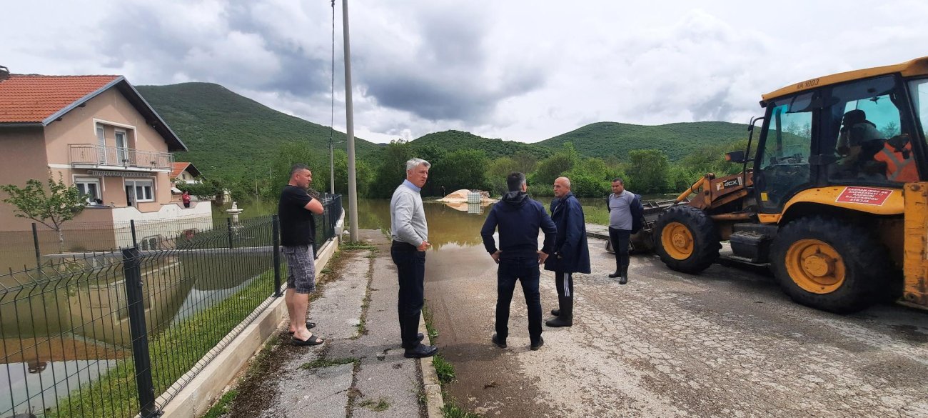 Župan Longin obišao poplavljeno područje