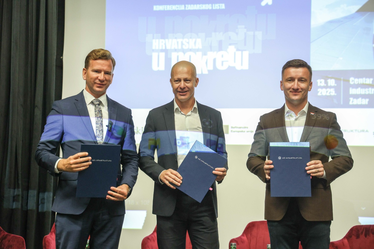 Potpisan Sporazum o suradnji na projektu „Razvoj željezničke mreže na području Zadarske županije“