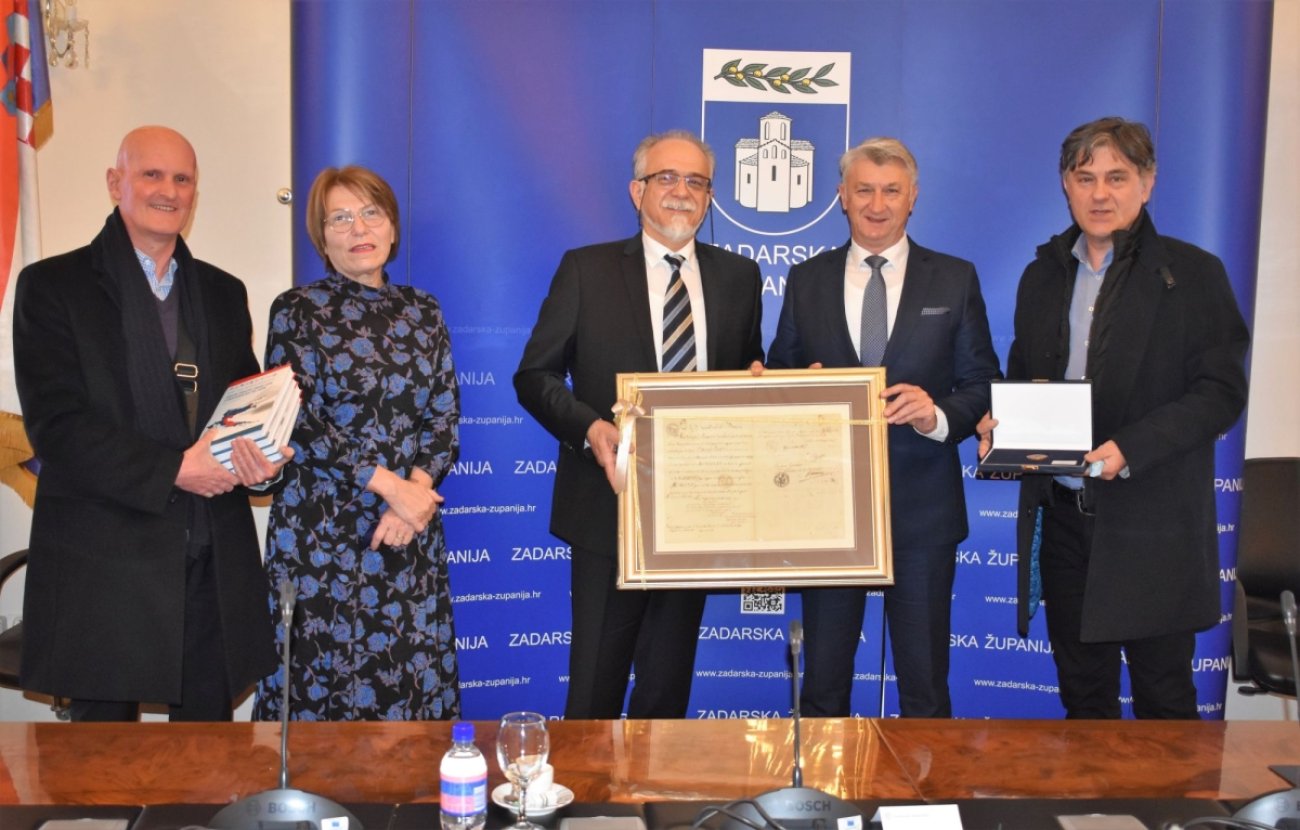 Župan primio predstavnike Podružnice Hrvatskog liječničkog zbora Zadar