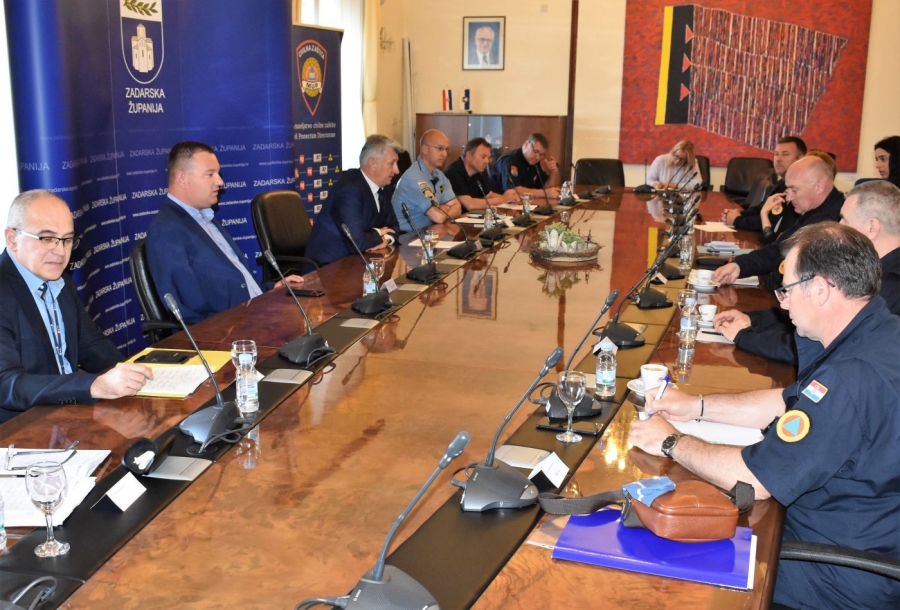 Pomoćnik ministra unutarnjih poslova Damir Trut posjetio Zadarsku županiju