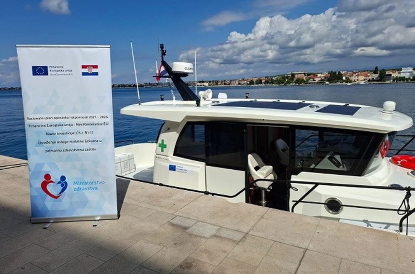 Mobilna ljekarna – brodica Zadarske županije u finalu izbora za najbolji EU projekt: podržite je svojim glasom!