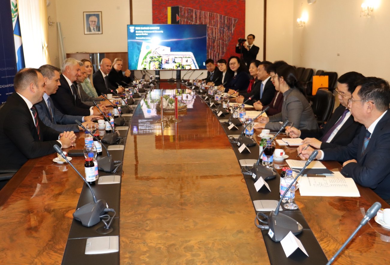 Izaslanstvo provincije Shandong posjetilo Zadarsku županiju