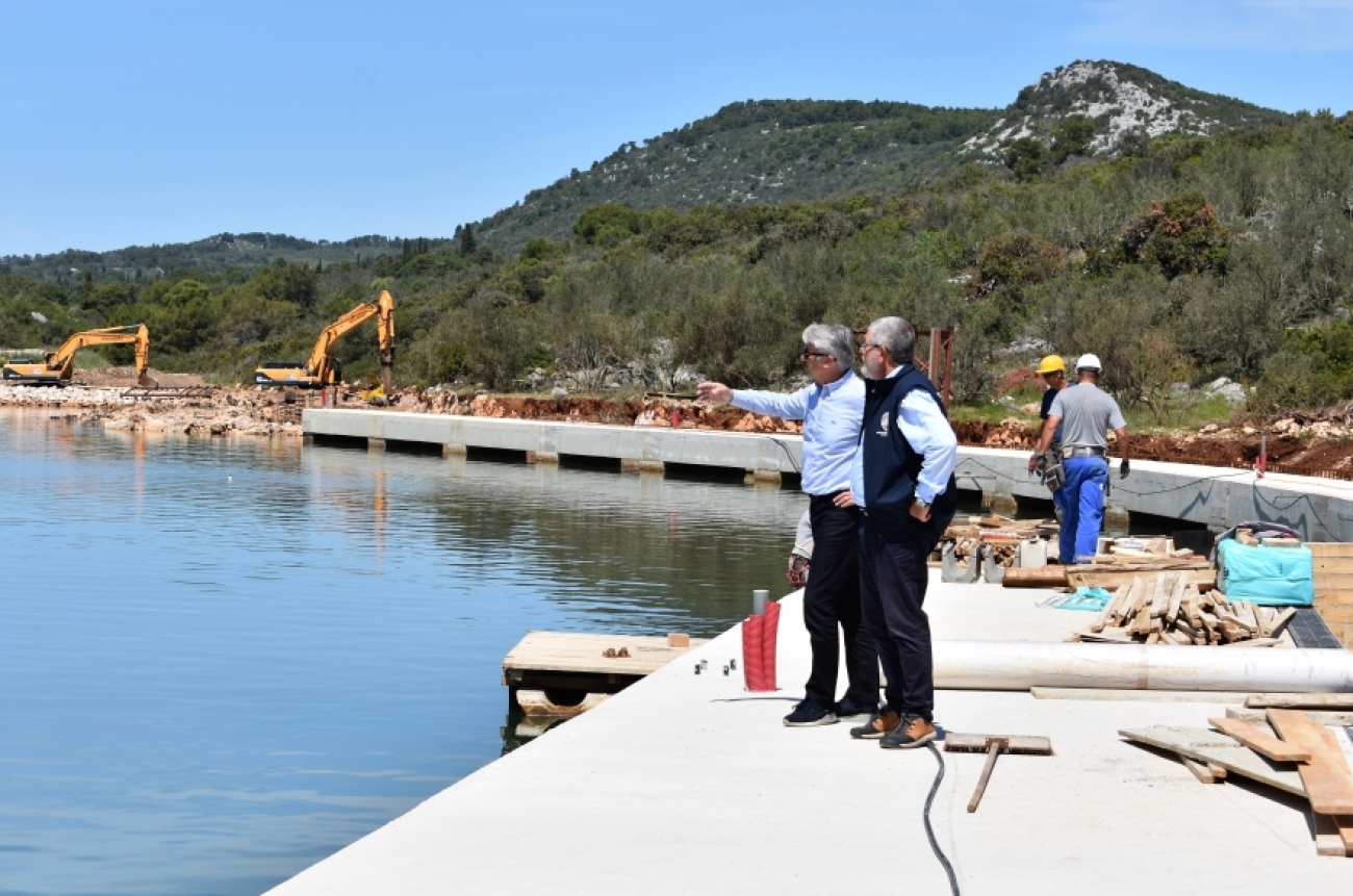 Unatoč koronavirusu: Nastavlja se izgradnja ključnih infrastrukturnih projekata za otočane