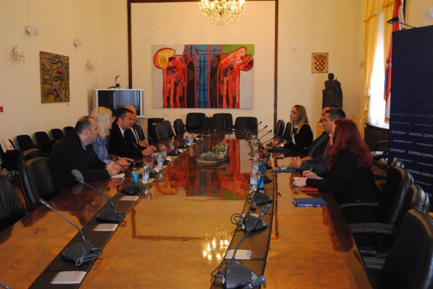 Predstavnici Hrvata iz Crne Gore posjetili Zadarsku županiju