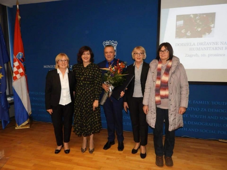 Caritasu Zadarske nadbiskupije uručena Državna godišnja nagrada za humanitarni rad