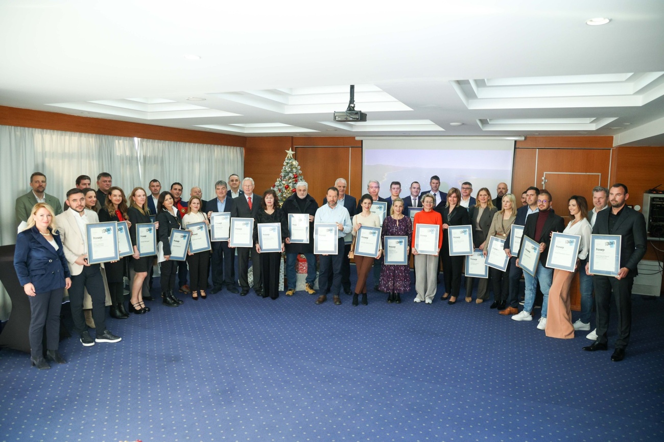 Dodijeljene godišnje nagrade TZ Zadarske županije i priznanja povodom 30 godina uspješnog razvoja turizma