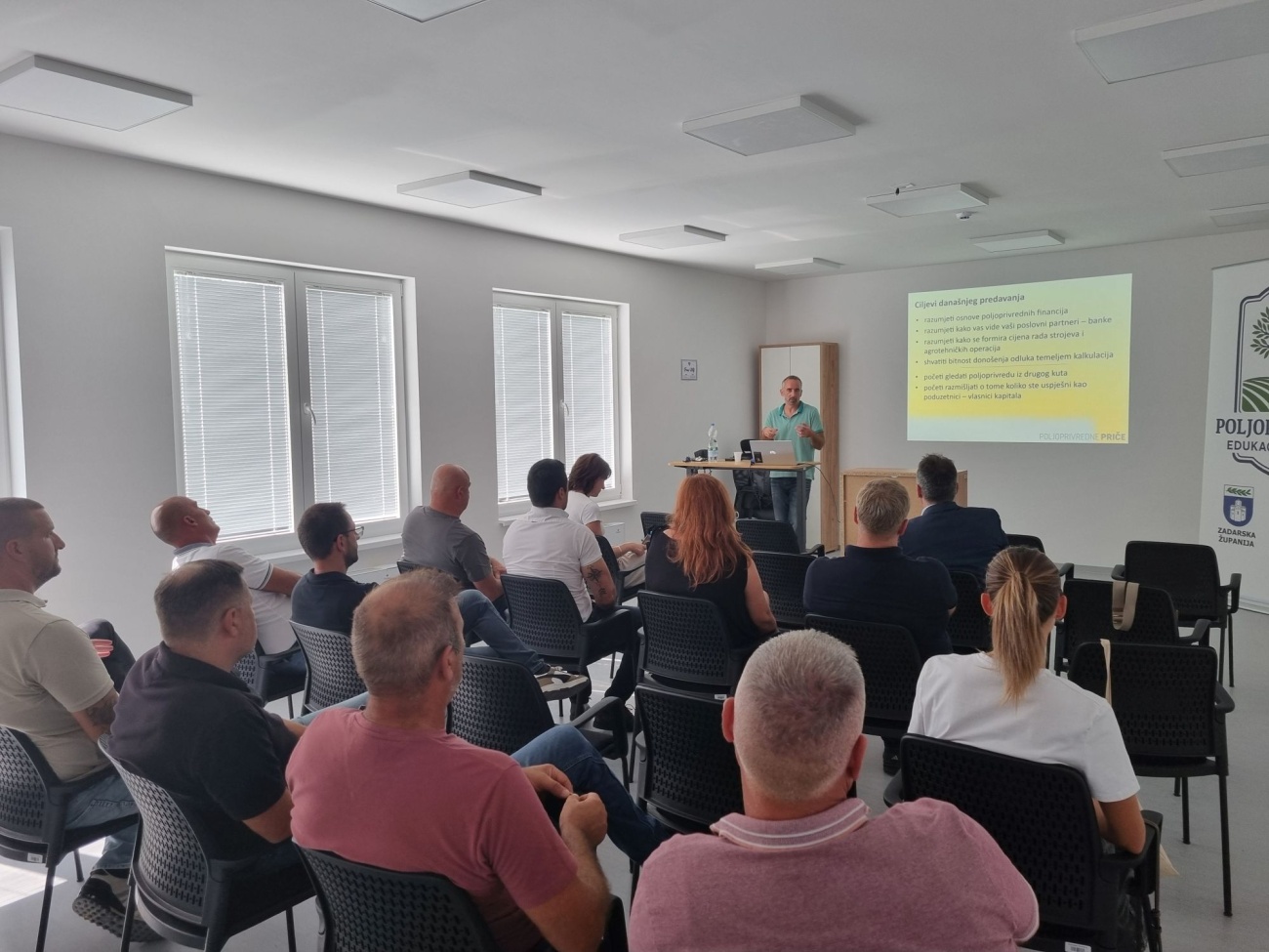Poljoprivreda kroz brojke: Zadarskim proizvođačima predstavljena moć analitike u poslovanju