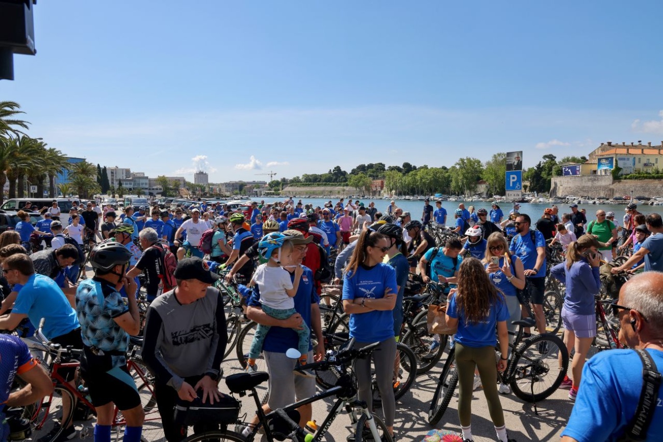 Više od 450 biciklista sudjelovalo u biciklijadi „Od Branimira do Branimira“