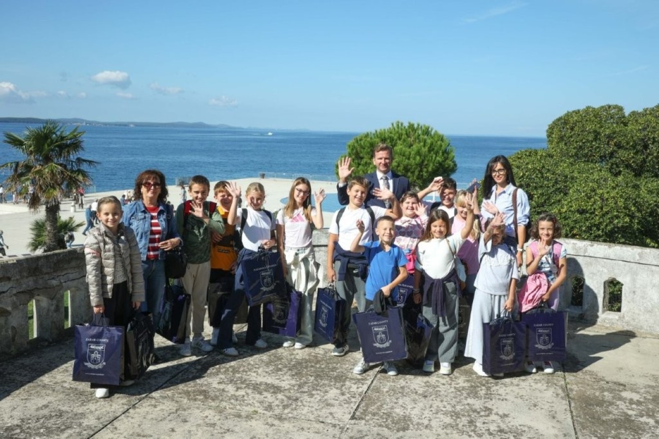 Župan Josip Bilaver primio učenike Osnovne škole Starigrad i područne škole Tribanj Krušćica